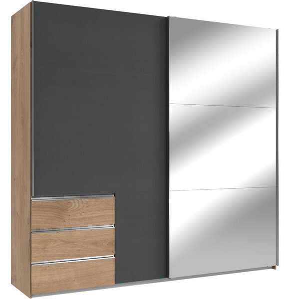 Modern Living Omara Z Drsnimi Vrati Level 36 A, Barva Grafita