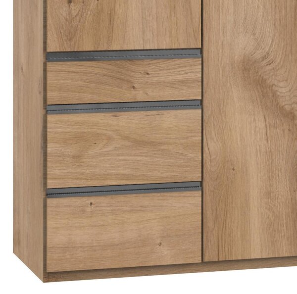 Modern Living Omara S Klasičnimi Vrati Level 36 A, Barva Hrasta