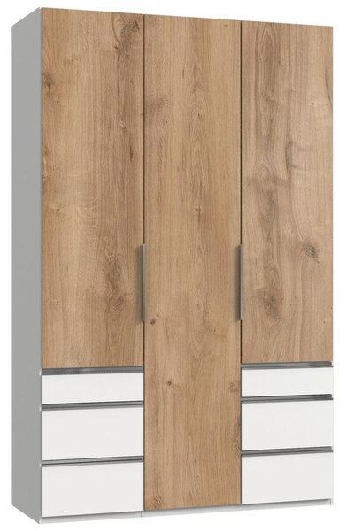Modern Living Omara S Klasičnimi Vrati Level 36 A, Bela, Barva Hrasta