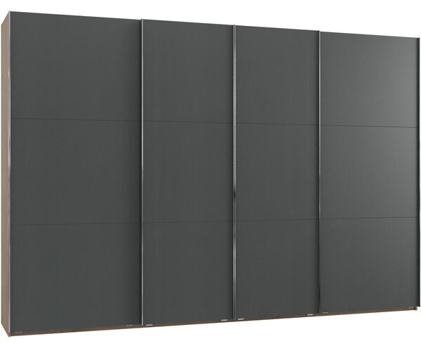 Modern Living Omara Z Drsnimi Vrati Level 36 A, Barva Grafita