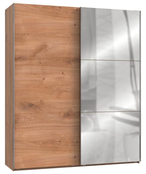 Modern Living Omara Z Drsnimi Vrati Level 36 A, Barva Hrasta
