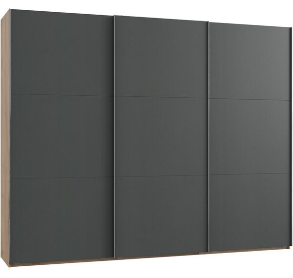 Modern Living Omara Z Drsnimi Vrati Level 36 A, Barva Grafita