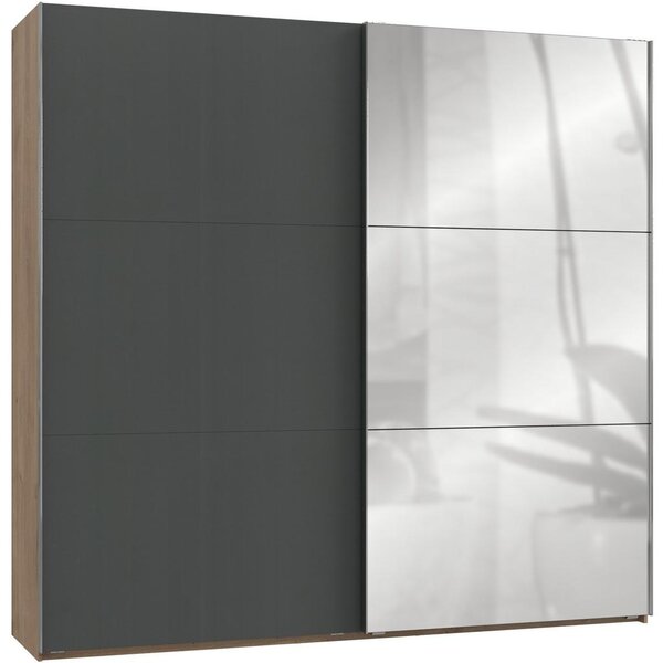 Modern Living Omara Z Drsnimi Vrati Level 36 A, Barva Grafita
