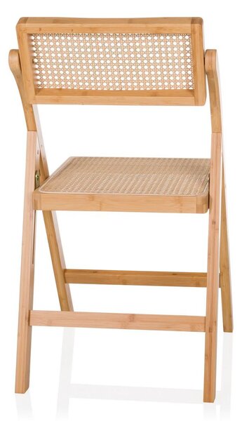 Gardenson Zložljiv Stol Tudela Bamboo, Rjava