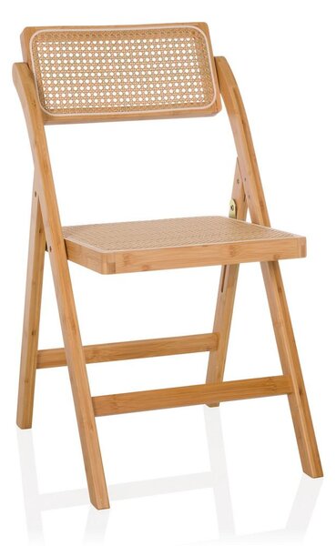 Gardenson Zložljiv Stol Tudela Bamboo, Rjava