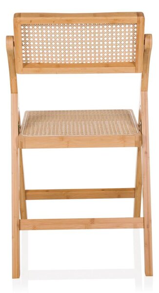 Gardenson Zložljiv Stol Tudela Bamboo, Rjava