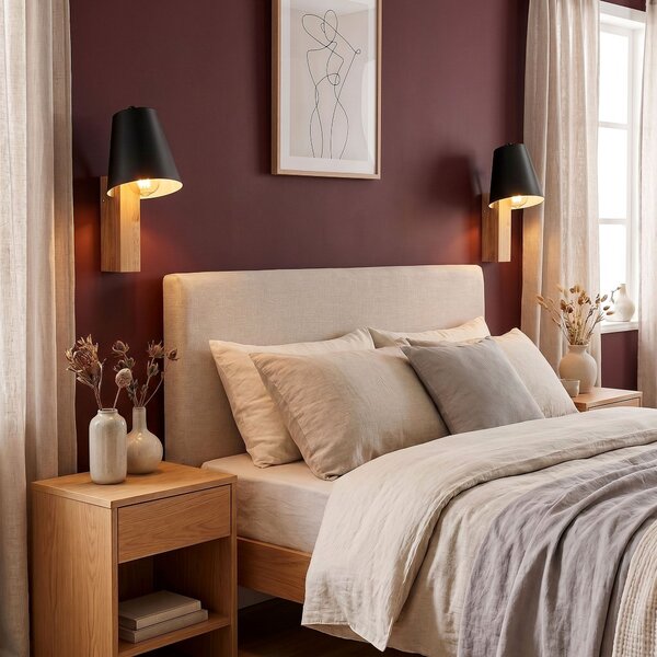 Stenska svetilka LOFT APP1279-1W BLACK