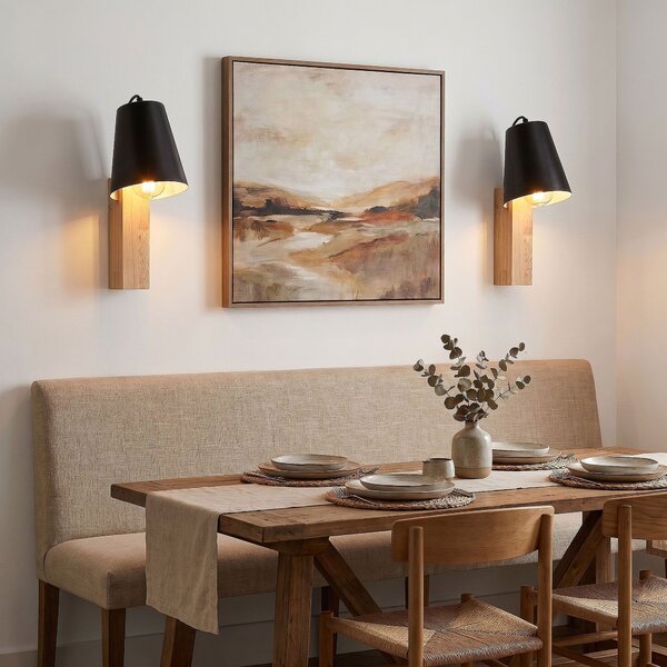 Stenska svetilka LOFT APP1279-1W BLACK
