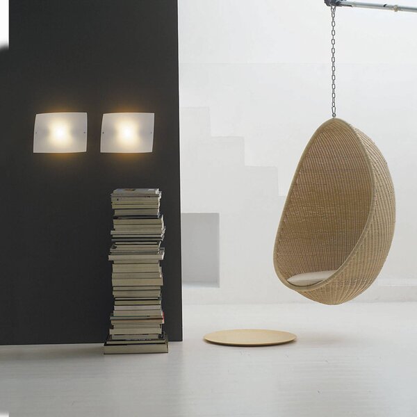 Foscarini Folio piccola stenska svetilka, bela