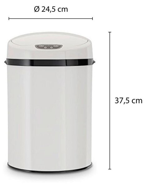 Echtwerk Koš Za Smeti Inox, 9 L