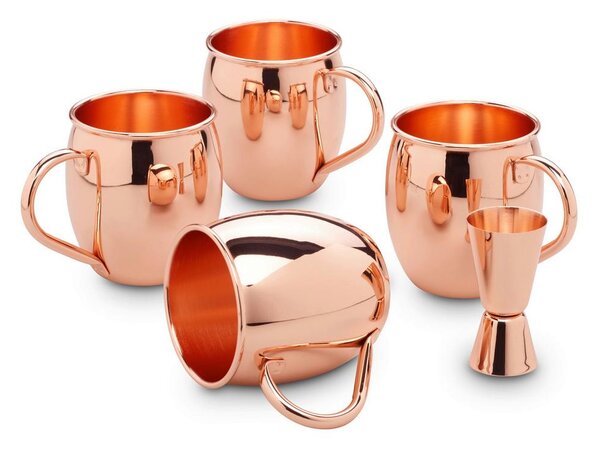 Echtwerk Set Lončkov Za Koktajl Moscow Mule, 5-Delni