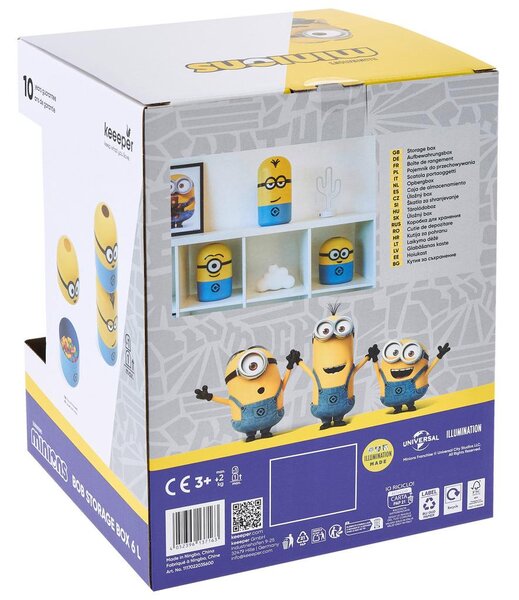 Mömax Škatla Za Shranjevanje Minions - Bob - Ca. 6l