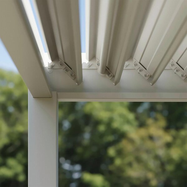 Gardenson Pergola Trumpf, Bela, 3x3,5m