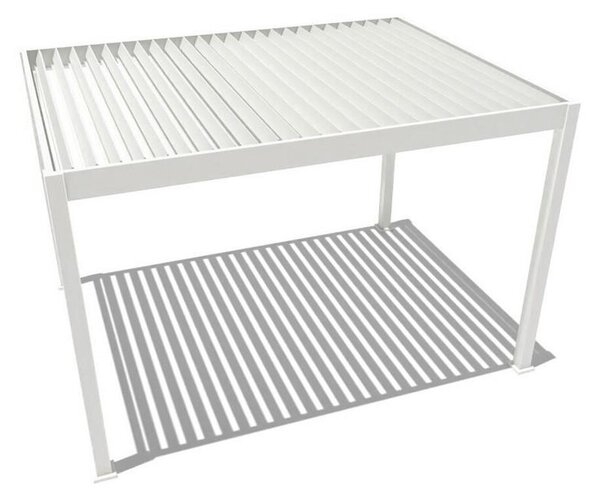 Gardenson Pergola E-superior, Bela, Osvetlitev, 3x4m