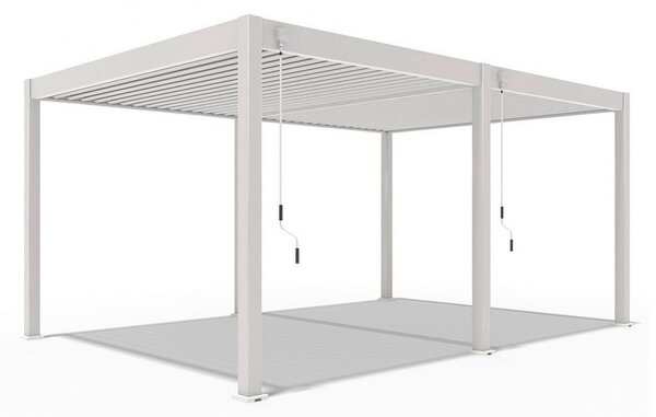 Gardenson Pergola Superior, Biserna Barva, 3,6x5,3m