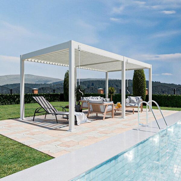 Gardenson Pergola Superior, Bela, 3x6m