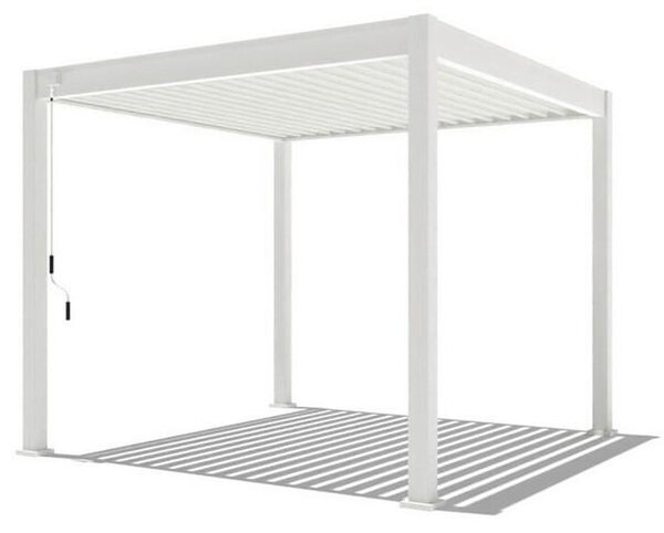 Gardenson Pergola Trumpf, Bela Visok Sijaj, 3x3m