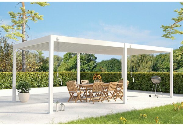 Gardenson Pergola Superior, Bela, 3,6x7,2m