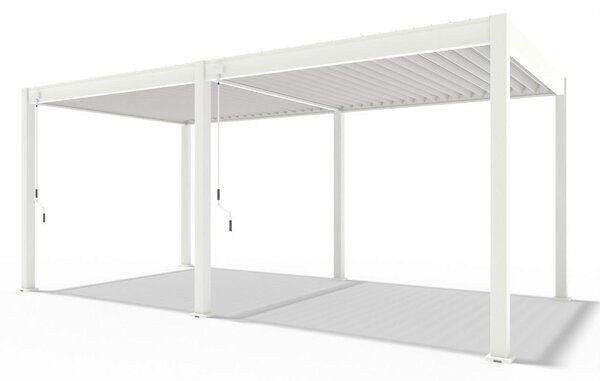Gardenson Pergola Trumpf, Bela, 3x6m
