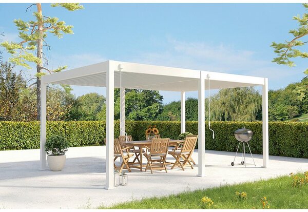 Gardenson Pergola Superior, Bela, 3,6x5,3m