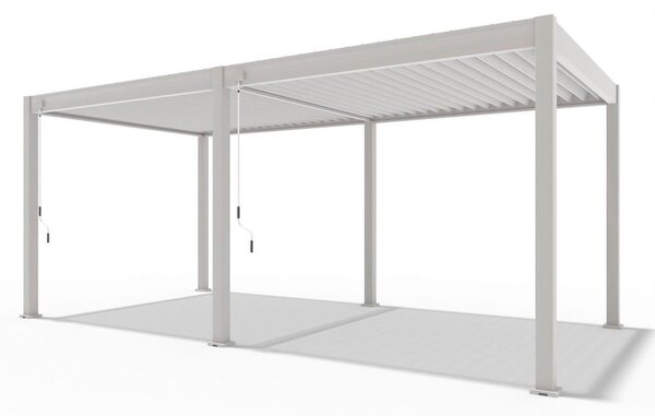 Gardenson Pergola Trumpf, Biserna Barva, 3x6m