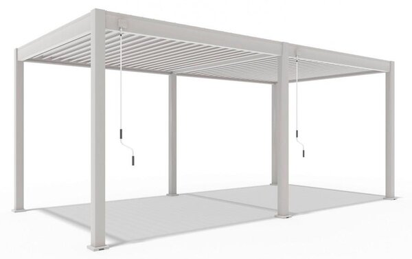 Gardenson Pergola Superior, Biserna Barva, 3x6m