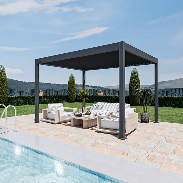 Gardenson Pergola Superior, Antracit, 3x4m