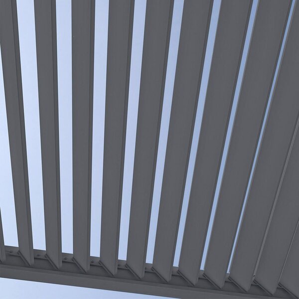 Gardenson Pergola Superior, Antracit, 3,6x4m