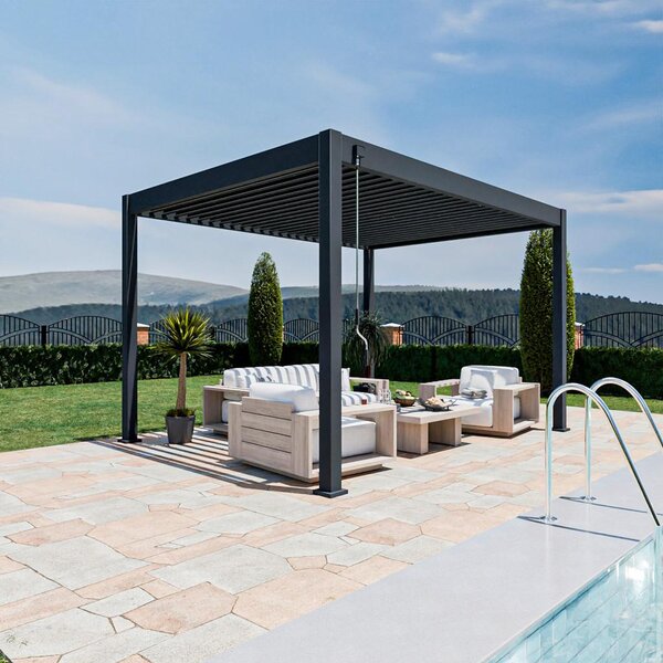 Gardenson Pergola Superior, Antracit, 3x4m