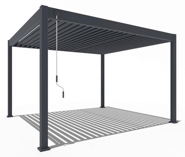 Gardenson Pergola Superior, Antracit, 3,6x4m