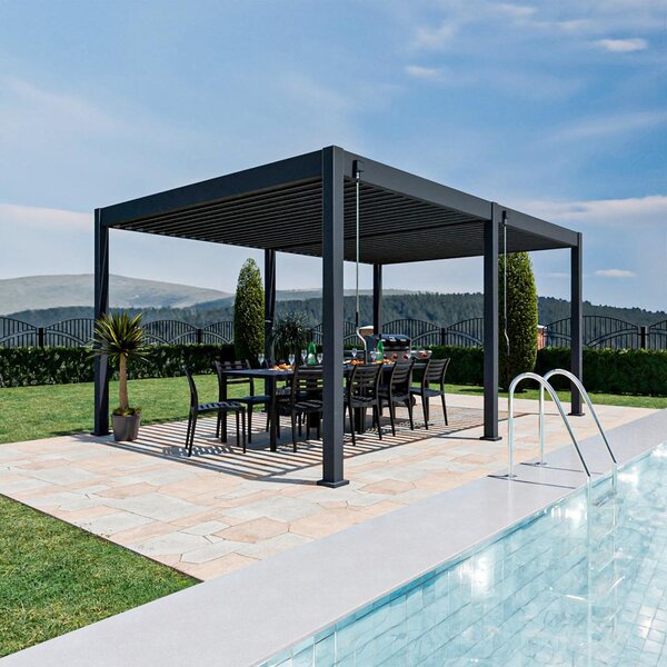 Gardenson Pergola Superior, Antracit, 3,6x5,3m