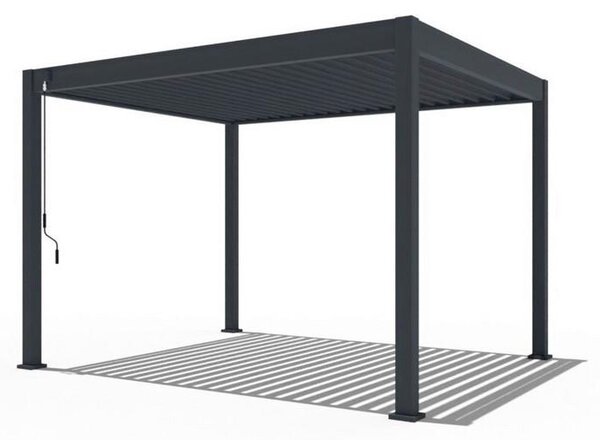 Gardenson Pergola Trumpf, Antracit, 3x3,6m