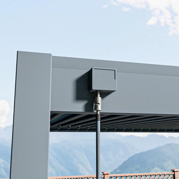 Gardenson Pergola Superior, Antracit, 3x6m