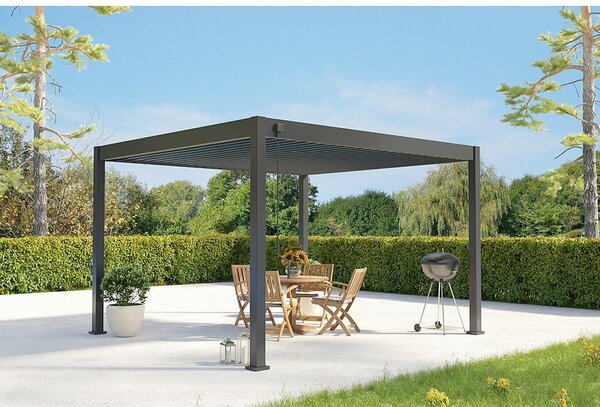 Gardenson Pergola Superior, Antracit, 3,6x4m