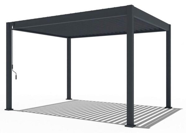 Gardenson Pergola Trumpf, Antracit, 3x4m