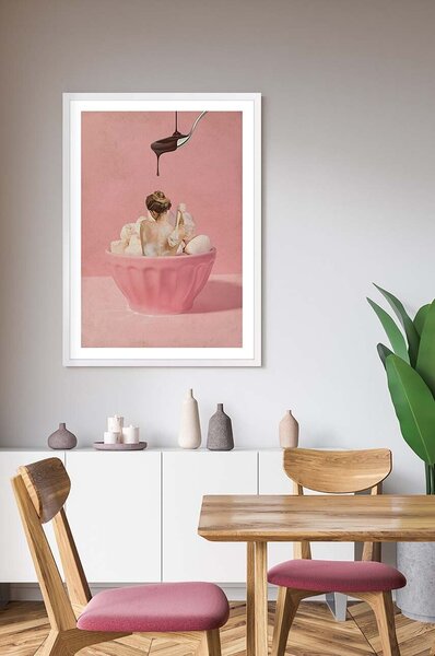 Inne Reprodukcija na uokvirjenem papirju 50x70 cm
