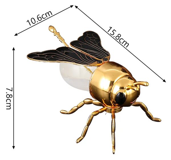 Beejar™ Posodica Za Med Z Motivom čebele In žličko