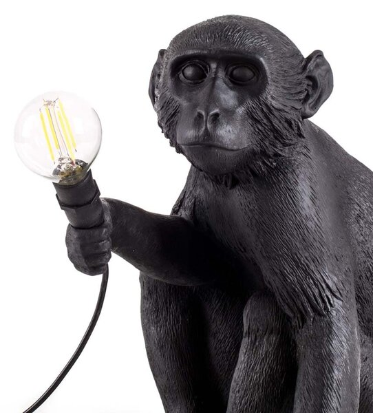 Seletti Namizna lučka Seletti Monkey Lamp Sitting
