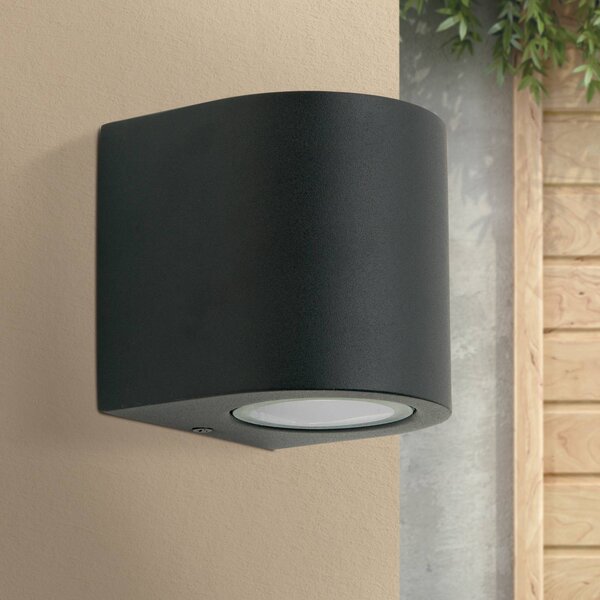 Zunanja stenska svetilka Laurenz, downlight