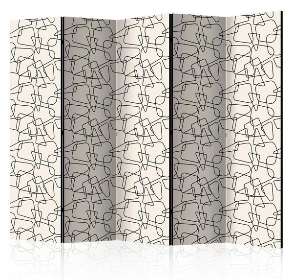 Artgeist Paravan Rounded Geometry I, 5-Delni, Dvostranski