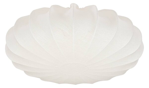 PR Home Stropna svetilka Plafond, platneni tekstil, Ø 42 cm, bela