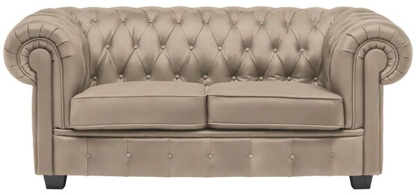 CHESTERFIELD ZOFA, bež tekstil