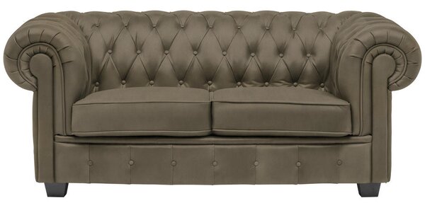 CHESTERFIELD ZOFA, umazano rjava tekstil