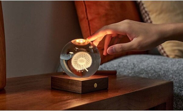 Gingko Design Led svetilka Gingko Design Amber Crystal Light