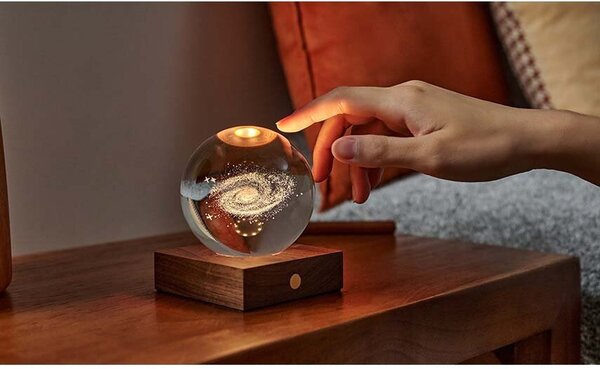 Gingko Design Led svetilka Gingko Design Amber Crystal Light Galaxy