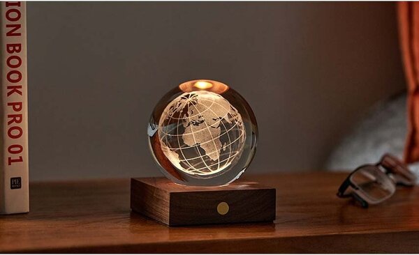 Gingko Design Led svetilka Gingko Design Amber Crystal Light