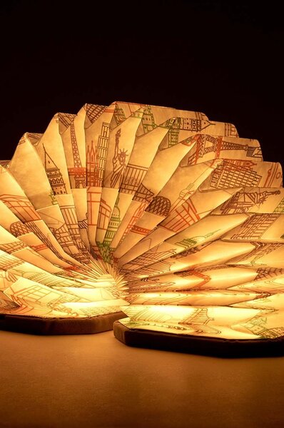 Gingko Design Led svetilka Gingko Design Velvet Accordion Lamp