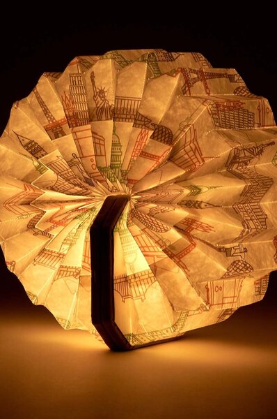Gingko Design Led svetilka Gingko Design Velvet Accordion Lamp