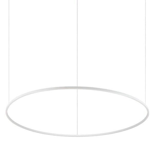 Ideal Lux LED viseča svetilka Oracle Slim bela 4.000 K Ø 150 cm