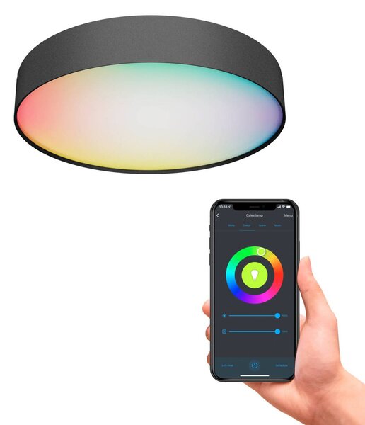 Stropna svetilka LED Calex Smart Fabric, 30 cm